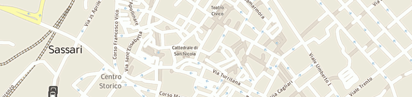 Mappa della impresa comune a SASSARI