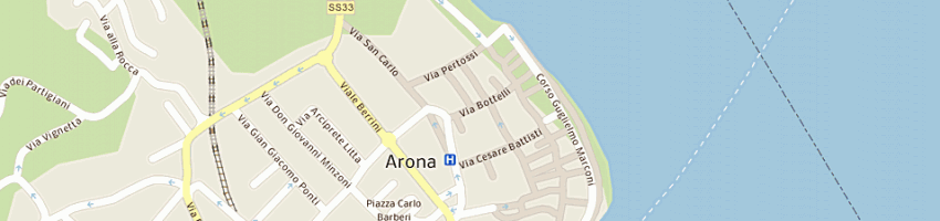 Mappa della impresa bbn di lorenzo neale e c snc a ARONA