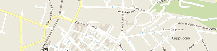 Mappa della impresa circolo ricreativo alba ruota a SASSARI