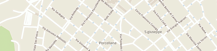 Mappa della impresa pusceddu giovanni a SASSARI