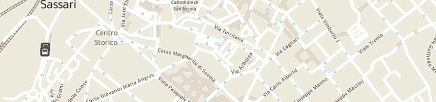 Mappa della impresa net gate di valeria fadda a SASSARI
