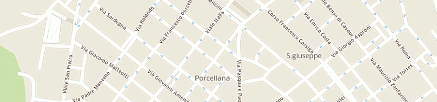 Mappa della impresa polo pietro a SASSARI