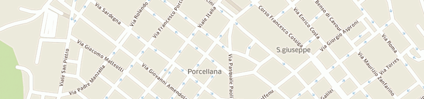 Mappa della impresa desole (spa) a SASSARI