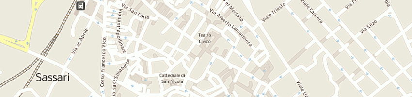 Mappa della impresa work in progress srl a SASSARI