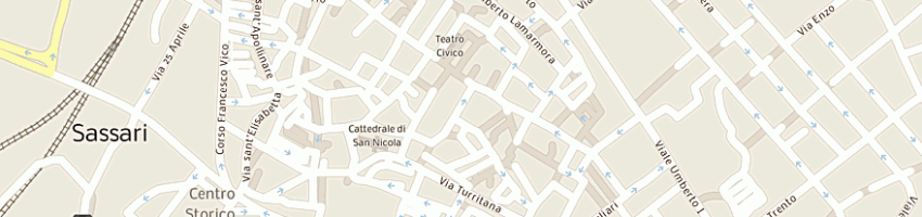 Mappa della impresa scuole pubbliche a SASSARI