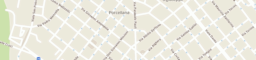 Mappa della impresa dore paolo a SASSARI