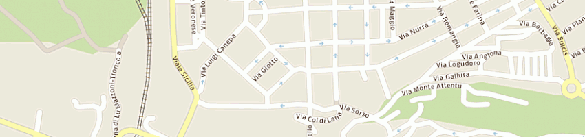 Mappa della impresa foddai antonio a SASSARI