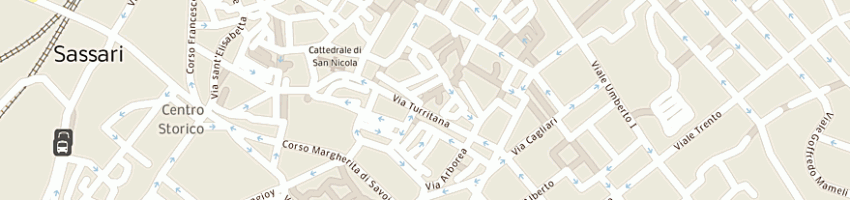 Mappa della impresa al nostro bar a SASSARI