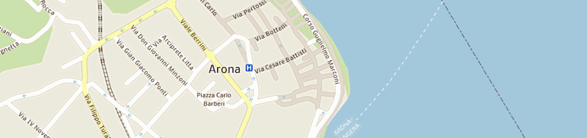 Mappa della impresa exstensions di paglino lucilla a ARONA