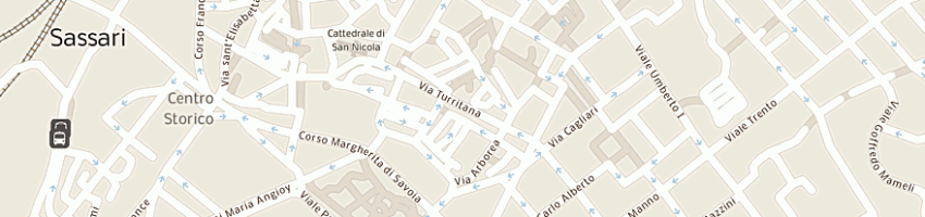 Mappa della impresa pintus a SASSARI