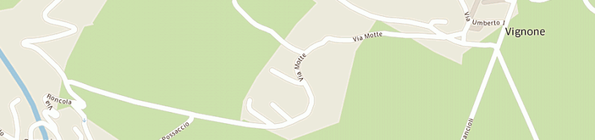 Mappa della impresa invernizzi riccardo a VIGNONE