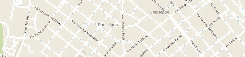 Mappa della impresa cravero m e rigoldi m a SASSARI