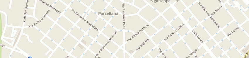 Mappa della impresa studio legale associato rimini-sanna-lecis a SASSARI