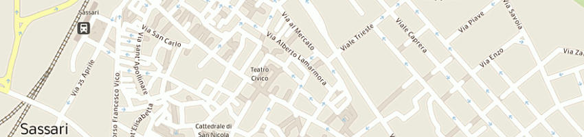 Mappa della impresa corso avv bianca maria a SASSARI