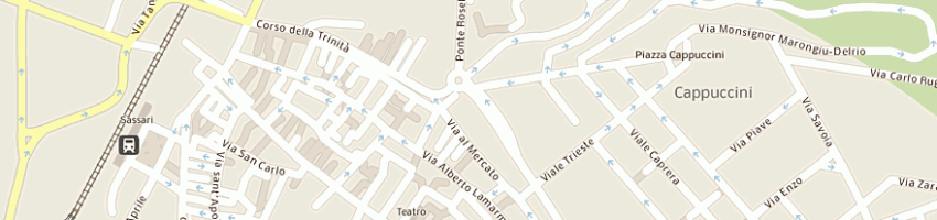 Mappa della impresa sechi antonello a SASSARI