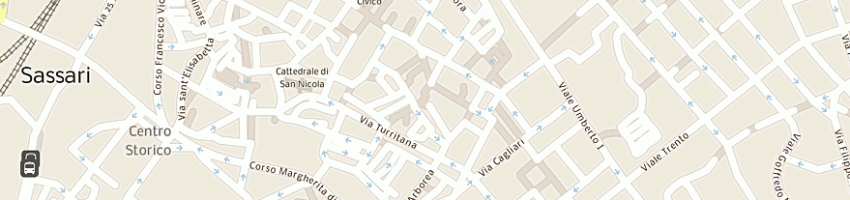 Mappa della impresa agri federico a SASSARI
