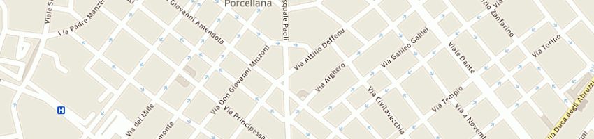 Mappa della impresa calvia libero gian paolo e c sas a SASSARI