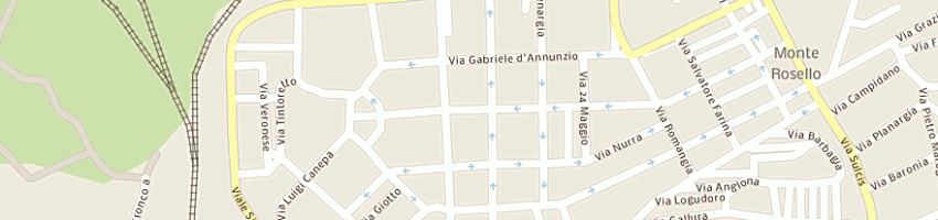 Mappa della impresa sanna vincenzo a SASSARI