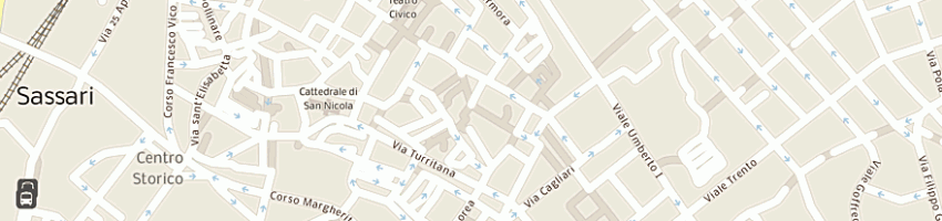 Mappa della impresa bajardo franco e c sas a SASSARI