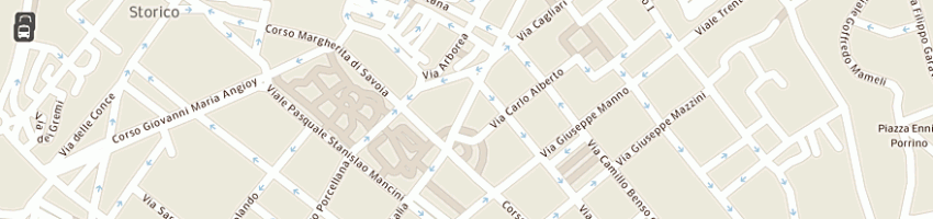 Mappa della impresa monique srl a SASSARI