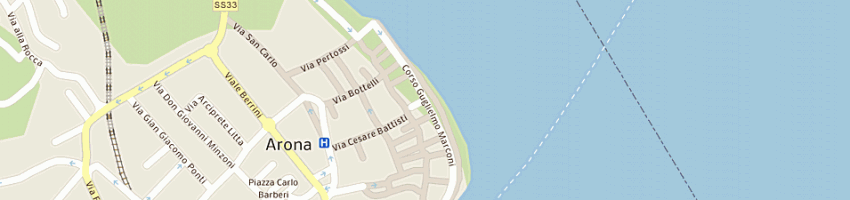 Mappa della impresa be company e service srl import -export a ARONA