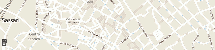 Mappa della impresa calzaturificio mirna a SASSARI