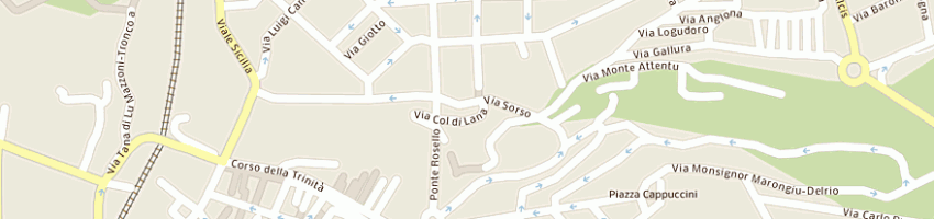 Mappa della impresa oema autoricambi elettrici a SASSARI