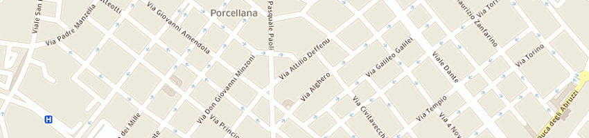 Mappa della impresa maninchedda giancarlo a SASSARI