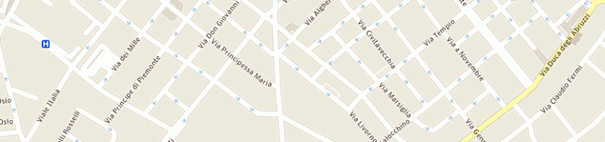 Mappa della impresa dore mario a SASSARI