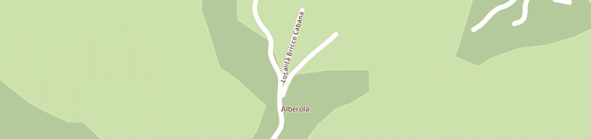 Mappa della impresa albergo rifugio monte cucco a SASSELLO