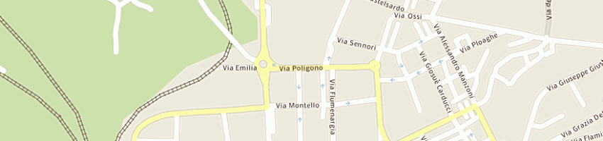 Mappa della impresa associazione novus horizons onlus a SASSARI