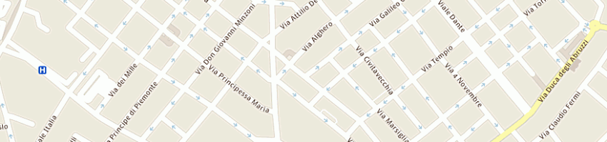 Mappa della impresa chessa snc di antonio e francesco chessa a SASSARI