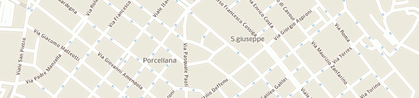 Mappa della impresa gistal srl a SASSARI
