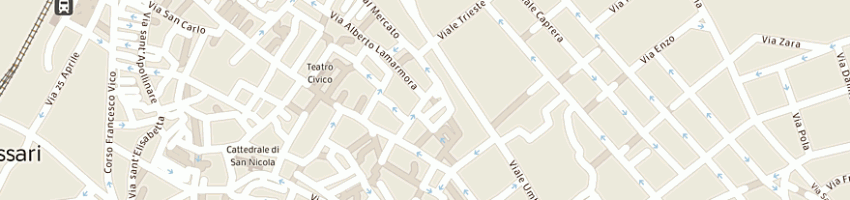 Mappa della impresa sechi e piras a SASSARI