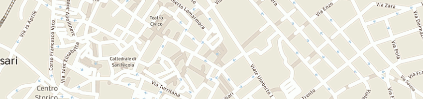 Mappa della impresa elcam di parodi e olmeo snc a SASSARI