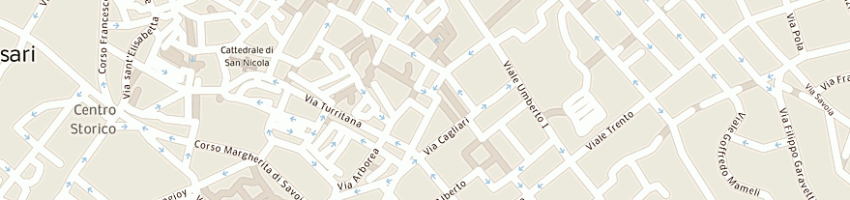 Mappa della impresa romolo fanari eredi di salvatore fanari e c sas a SASSARI