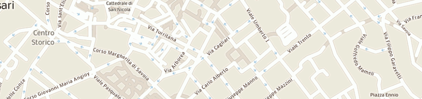 Mappa della impresa depaolini marisa a SASSARI