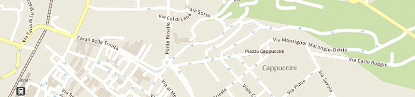 Mappa della impresa russo anna maria rita a SASSARI