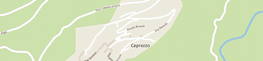 Mappa della impresa borgotti termoidraulica a CAPREZZO