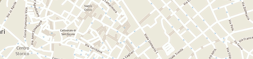 Mappa della impresa nonne giovannina a SASSARI