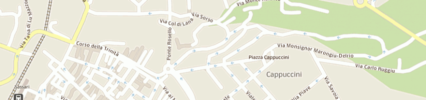 Mappa della impresa data entry sas di stangoni antonio e c a SASSARI