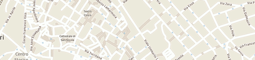 Mappa della impresa container di cadoni francesco a SASSARI