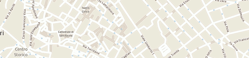 Mappa della impresa che faro' srl a SASSARI