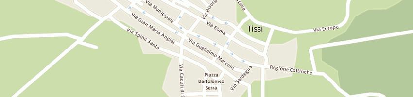 Mappa della impresa bioeco sas di mura simonetta e c a TISSI
