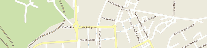 Mappa della impresa immobilsystem sas di barbara pinna a SASSARI