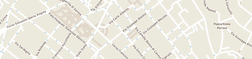 Mappa della impresa the face di saba marcello a SASSARI
