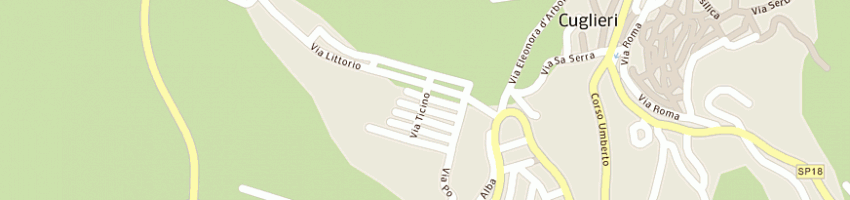 Mappa della impresa ruda market srl a ORISTANO