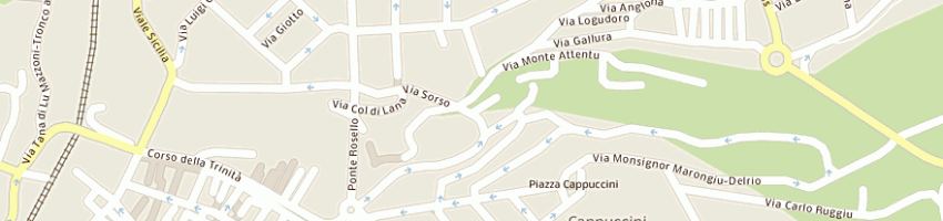 Mappa della impresa grabesu daniele a SASSARI