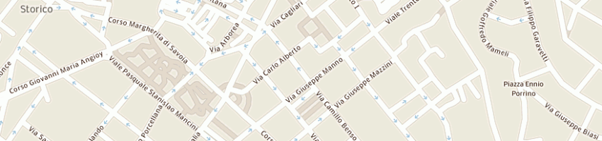 Mappa della impresa il parco societa' cooperativa a rl a SASSARI