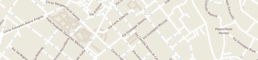 Mappa della impresa studio ottico a e e srl a SASSARI